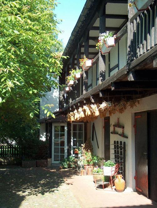 Hotel Garni & Oma'S Heuhotel 'Pension Zur Galerie' Barby Luaran gambar