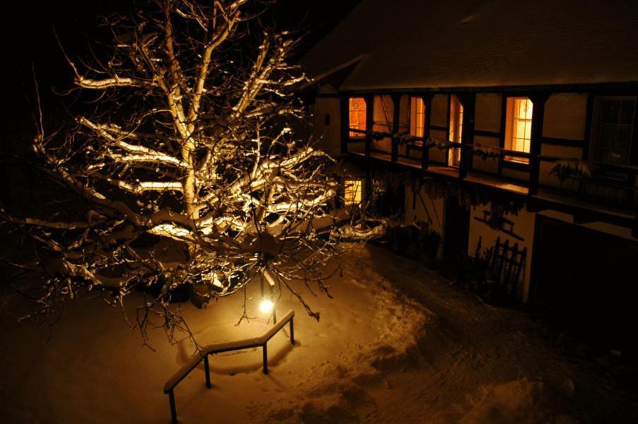 Hotel Garni & Oma'S Heuhotel 'Pension Zur Galerie' Barby Luaran gambar